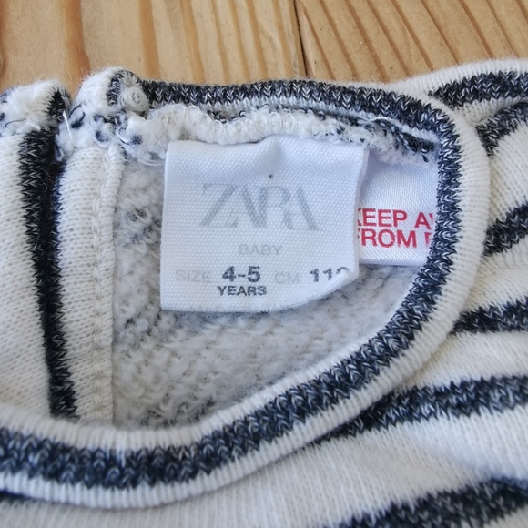 ZARA TODDLER girls sweater, size 4-5T - Picture 3 of 6